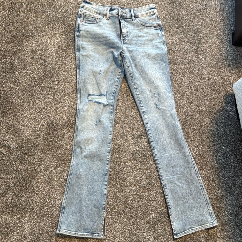 Medium wash express jeans